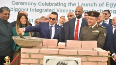 تدشين أكبر مصنع لإنتاج اللقاحات في مصر باستثمارات 150 مليون دولار 3 تدشين أكبر مصنع لإنتاج اللقاحات في مصر باستثمارات 150 مليون دولار