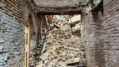 انهيار جزء من مسجد تاريخي في القصبة بالجزائر العاصمة