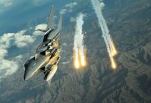 الولايات المتحدة تشن غارات جوية واسعة على مواقع لتنظيم داعش في سوريا