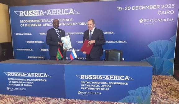 موريتانيا وروسيا توقعان ست اتفاقيات تعاون على هامش المؤتمر الإفريقي–الروسي بالقاهرة 1 موريتانيا وروسيا توقعان ست اتفاقيات تعاون على هامش المؤتمر الإفريقي–الروسي بالقاهرة