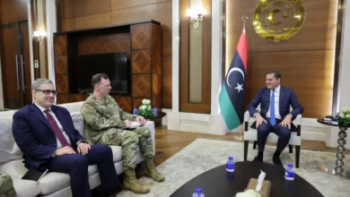 طرابلس وواشنطن تبحثان تعزيز التعاون العسكري بين ليبيا و"أفريكوم"