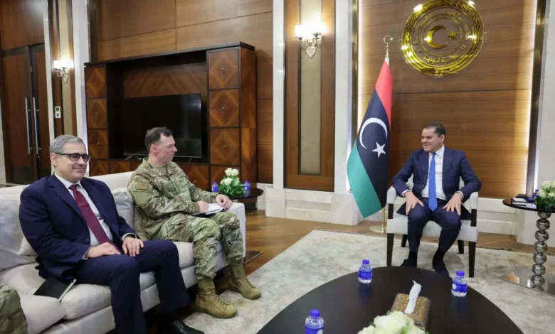 طرابلس وواشنطن تبحثان تعزيز التعاون العسكري بين ليبيا و"أفريكوم" 1 طرابلس وواشنطن تبحثان تعزيز التعاون العسكري بين ليبيا و"أفريكوم"