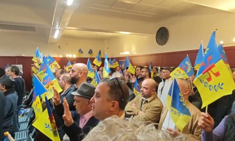 السلطات الفرنسية تمنع نشاطًا لحركة "ماك" للإعلان عن انفصال منطقة القبائل عن الجزائر 1 السلطات الفرنسية تمنع نشاطًا لحركة "ماك" للإعلان عن انفصال منطقة القبائل عن الجزائر