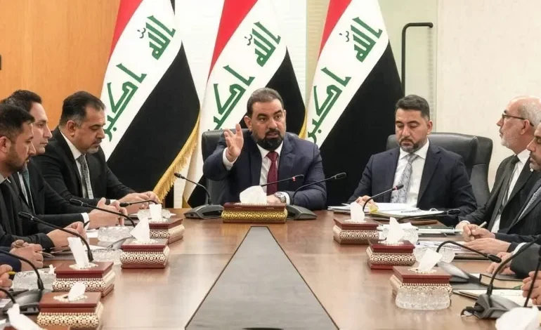 انتخاب هيبت الحلبوسي رئيسًا لمجلس النواب العراقي وبدء مسار تشكيل الحكومة 1 انتخاب هيبت الحلبوسي رئيسًا لمجلس النواب العراقي وبدء مسار تشكيل الحكومة