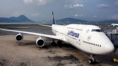 الطائرة الجديدة للرئيس المصري عبد الفتاح السيسي من طراز 800-747 تصل إلى القاهرة 2 الطائرة الجديدة للرئيس المصري عبد الفتاح السيسي من طراز 800-747 تصل إلى القاهرة