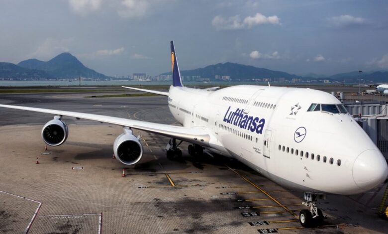 الطائرة الجديدة للرئيس المصري عبد الفتاح السيسي من طراز 800-747 تصل إلى القاهرة 1 الطائرة الجديدة للرئيس المصري عبد الفتاح السيسي من طراز 800-747 تصل إلى القاهرة