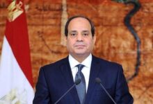 السيسي يؤكد: نرفض أي مساع لتهجير الشعب الفلسطيني من أرضه