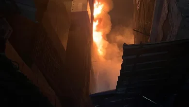 مصر.. حريق ضخم في مركز تجاري بالمنصورة يودي بحيـ.اة 5 أشخاص ويصيب 13 آخرين