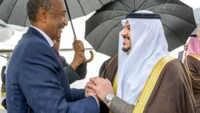 رئيس مجلس السيادة السوداني عبد الفتاح البرهان يصل إلى الرياض 2 رئيس مجلس السيادة السوداني عبد الفتاح البرهان يصل إلى الرياض