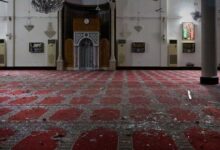 سقوط ثلاث قذائف صاروخية في دمشق واستهداف قبة مسجد المحمدي