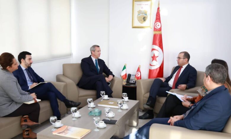 تونس وإيطاليا تؤكدان أهمية تسريع مشروع الربط الكهربائي "ELMED" الاستراتيجي 1 تونس وإيطاليا تؤكدان أهمية تسريع مشروع الربط الكهربائي "ELMED" الاستراتيجي