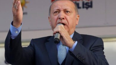 أردوغان يؤكد دعم تركيا لوحدة الأراضي السورية ويستنكر التدخلات الخارجية