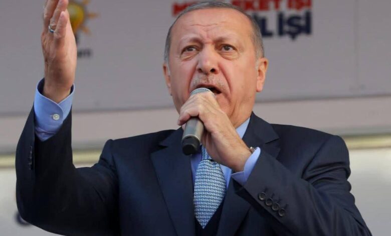 أردوغان يؤكد دعم تركيا لوحدة الأراضي السورية ويستنكر التدخلات الخارجية