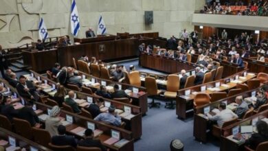 الكنيست (البرلمان) يصادق بشكل نهائي على مشروع قانون يمنع توظيف معلمين فلسطينيين للتدريس للفلسطينيين في إسرائيل والقدس الشرقية