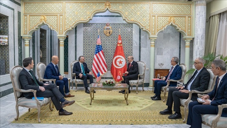 وزير الخارجية التونسي يبحث مع مستشار الرئيس الأمريكي تطوير العلاقات الثنائية وجذب الاستثمارات 1 وزير الخارجية التونسي يبحث مع مستشار الرئيس الأمريكي تطوير العلاقات الثنائية وجذب الاستثمارات