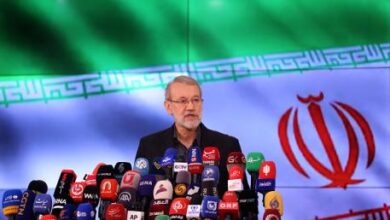 علي لاريجاني، يعلن إدراج بلاده جيوش دول الاتحاد الأوروبي بالقائمة السوداء، ردًّا على قرار الاتحاد تصنيف الحرس الثوري تنظيمًا إرهـ ـابيًّا 2 علي لاريجاني، يعلن إدراج بلاده جيوش دول الاتحاد الأوروبي بالقائمة السوداء، ردًّا على قرار الاتحاد تصنيف الحرس الثوري تنظيمًا إرهـ ـابيًّا