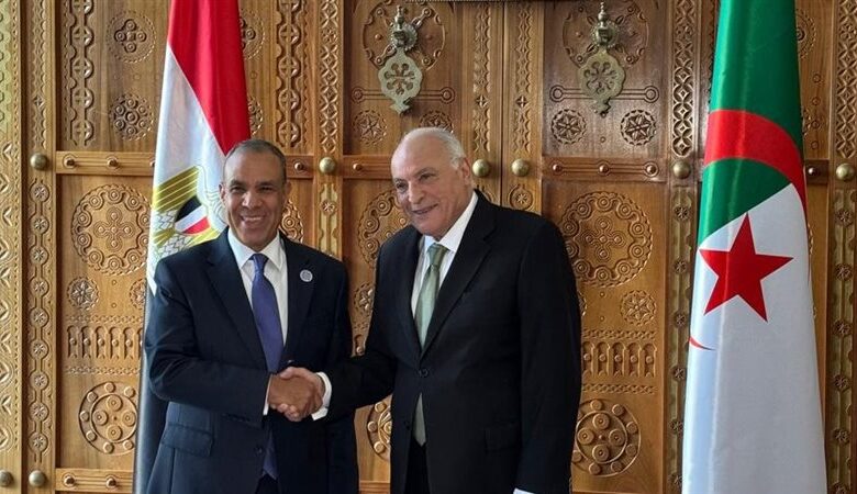 وزيرا خارجية مصر والجزائر يناقشان تطورات ليبيا ويدعمان الحل السياسي ووحدة أراضيها