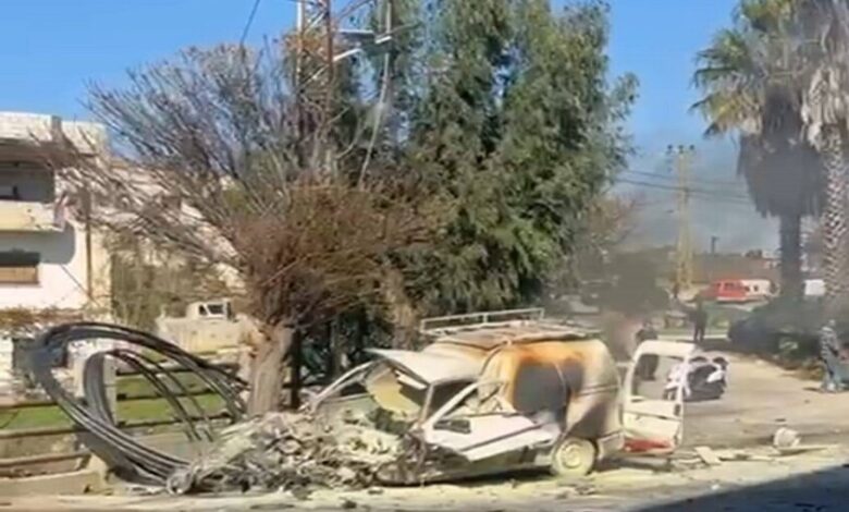 مسيرة إسرائيلية تغـ. ـتال عنصراً من حزب الله في جنوب لبنان