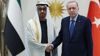 أردوغان يؤكد خلال اتصال هاتفي بنظيره الإماراتي دعم تركيا لوحدة أراضي اليمن