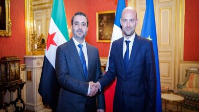 فرنسا تجدد التزامها بدعم سوريا في مسيرة النهوض وإعادة الإعمار