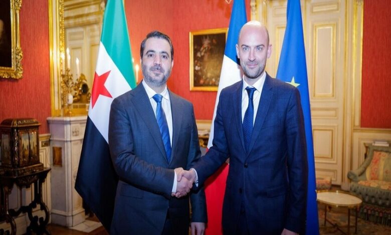 فرنسا تجدد التزامها بدعم سوريا في مسيرة النهوض وإعادة الإعمار