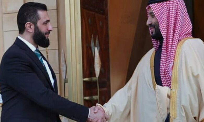 ولي العهد السعودي يبحث مع الرئيس السوري التعاون الإقليمي