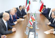 لبنان وإيران تبحثان تعزيز العلاقات ومواجهة التحديات المشتركة