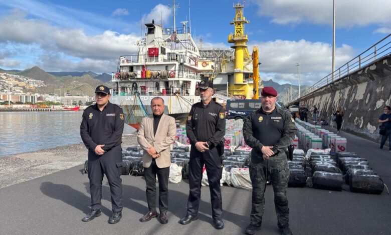 إسبانيا تضبط 10 أطنان كوكايين في أكبر عملية بحرية بأوروبا