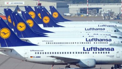 لوفتهانزا تمدد تعليق الرحلات الليلية إلى تل أبيب حتى 31 يناير وسط تصاعد التوتر مع إيران