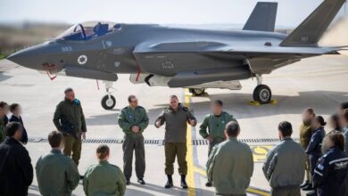 زامير يتفقد قاعدة نيفاتيم ويؤكد جاهزية سلاح الجو لمواجهة السيناريوهات المفاجئة