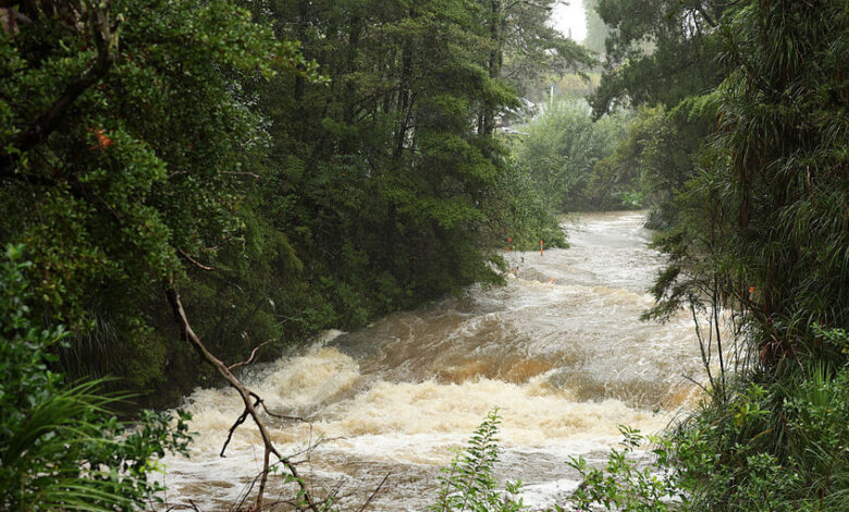 فيضانات وانهيارات أرضية تتسبب بفقدان أشخاص في نيوزيلندا