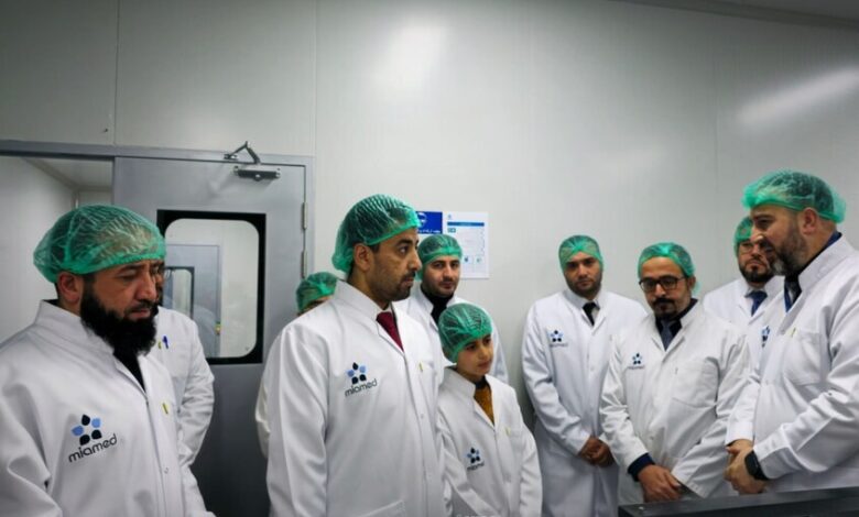 سوريا تطلق أول خط لإنتاج الأملاح الصيدلانية لتعزيز الأمن الدوائي 1 سوريا تطلق أول خط لإنتاج الأملاح الصيدلانية لتعزيز الأمن الدوائي