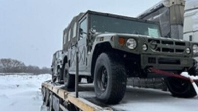 اليابان تسلّم أوكرانيا 30 مركبة عسكرية رباعية الدفع من طراز Toyota Mega Cruiser 4 اليابان تسلّم أوكرانيا 30 مركبة عسكرية رباعية الدفع من طراز Toyota Mega Cruiser