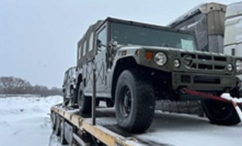 اليابان تسلّم أوكرانيا 30 مركبة عسكرية رباعية الدفع من طراز Toyota Mega Cruiser 1 اليابان تسلّم أوكرانيا 30 مركبة عسكرية رباعية الدفع من طراز Toyota Mega Cruiser