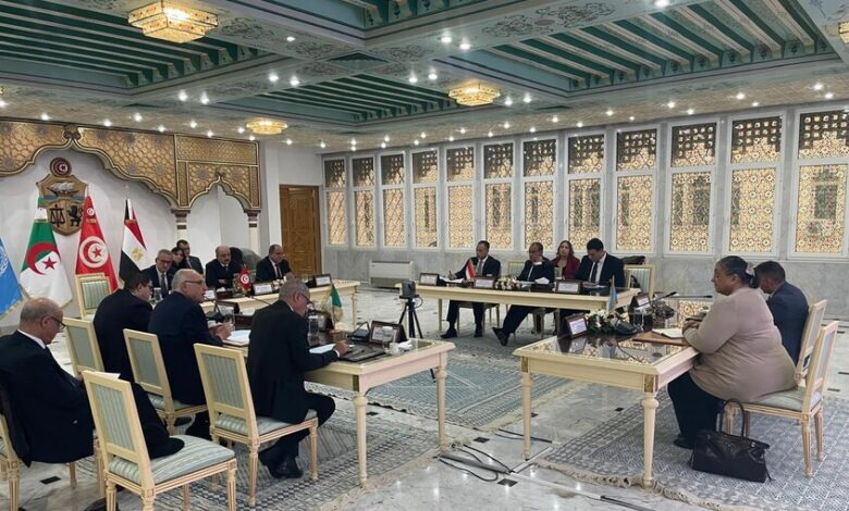 بيان مصري تونسي جزائري حول الشأن الليبي