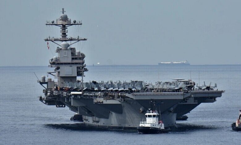 القيادة المركزية الأمريكية تعلن وصول حاملة الطائرات «أبراهام لينكولن» إلى الشرق الأوسط