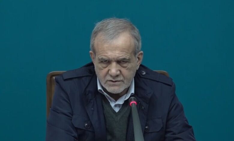 الرئيس الإيراني يتهم واشنطن وأوروبا بدعم أعمال الشغب في بلاده