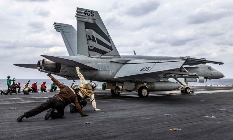 الجيش الأمريكي يطلق مقاتلة في بحر العرب وسط تصعيد مع إيران