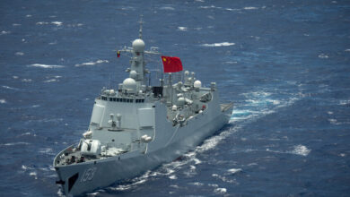 الجيش الصيني ينفذ دوريات استعداد قتالي حول جزيرة هوانجيان داو 2 الجيش الصيني ينفذ دوريات استعداد قتالي حول جزيرة هوانجيان داو