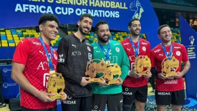 مصر تتوّج بلقب كأس إفريقيا لكرة اليد 2026 بعد فوز عريض على تونس 2 مصر تتوّج بلقب كأس إفريقيا لكرة اليد 2026 بعد فوز عريض على تونس