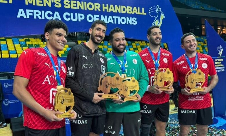 مصر تتوّج بلقب كأس إفريقيا لكرة اليد 2026 بعد فوز عريض على تونس