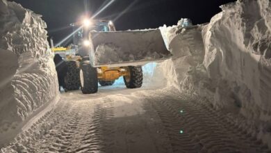 تساقطات ثلجية كثيفة تؤدي إلى إغلاق طرق رئيسية بين مدن مغربية 4 تساقطات ثلجية كثيفة تؤدي إلى إغلاق طرق رئيسية بين مدن مغربية