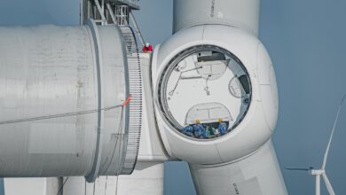 الصين تدشن أول توربينة رياح بحرية بقدرة 20 ميجاوات