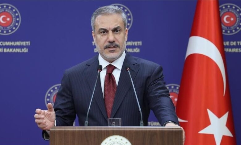 وزير الخارجية التركي هاكان فيدان: نأمل تسوية الخلافات بين واشنطن وطهران عبر المفاوضات ونعارض أي حلول عسكرية