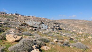 مروحية عسكرية إسرائيلية تتحطم قرب بيت لحم