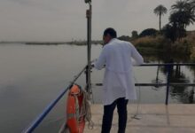 السلطات المصرية تتحرك بعد رصد بقعة زيتية في نهر النيل بسوهاج