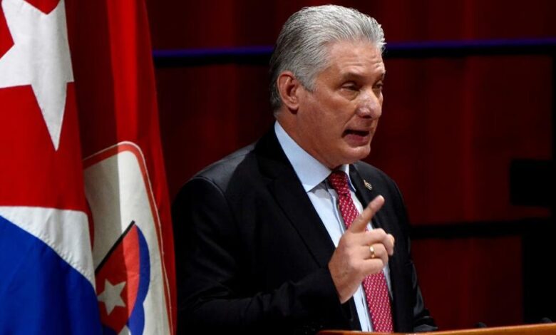 الرئيس الكوبي يحذر الولايات المتحدة: أي هجوم على كوبا سيكون له عواقب