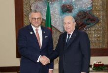 الرئيس الجزائري يستقبل مستشار الرئيس الأمريكي لبحث العلاقات الثنائية والقضايا الإقليمية