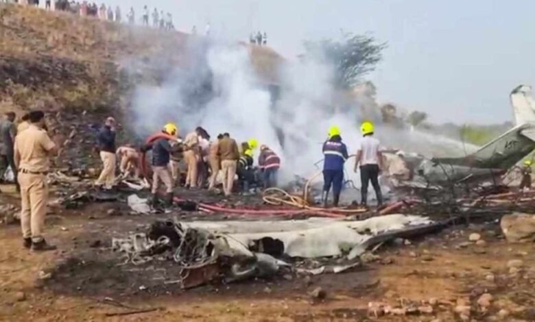 تحطم طائرة في الهند يودي بحياة نائب رئيس وزراء ولاية ماهاراشترا و5 آخرين