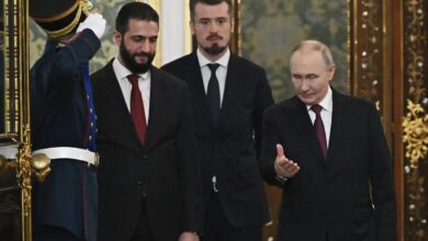 بوتين: روسيا مستعدة للعمل مع سوريا لإعادة الإعمار والارتقاء بالتعاون الاقتصادي